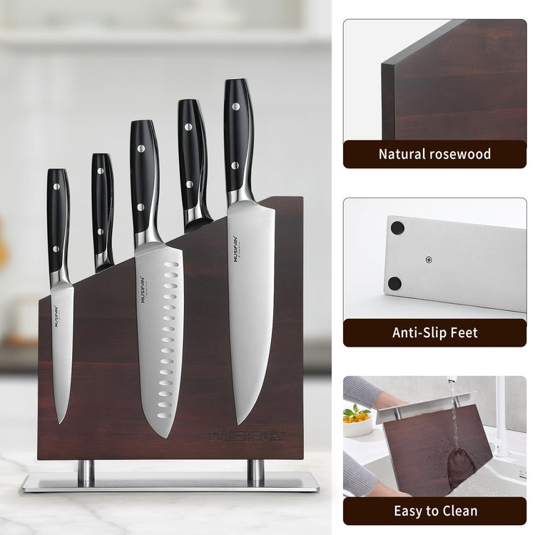 Magnetic Knife Block Without Knives