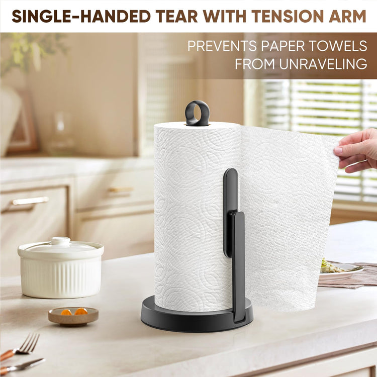 Heavy Duty Paper Towel Holder with Tension Arm