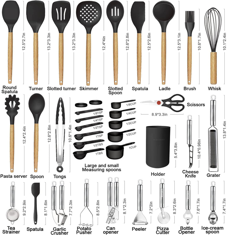 Cooking Utensils Set (35 Count)