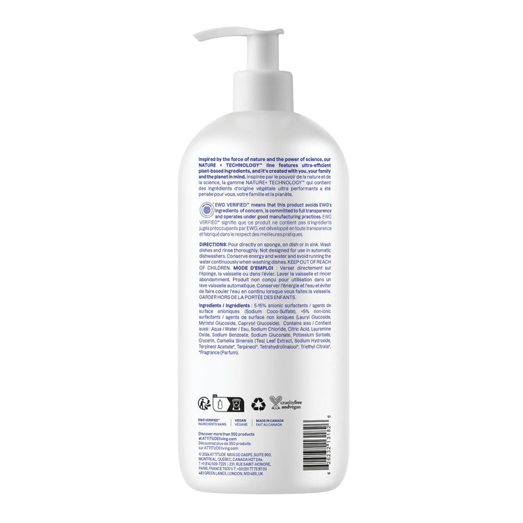 Dish Soap EWG Verified (33.8 Fl Oz)
