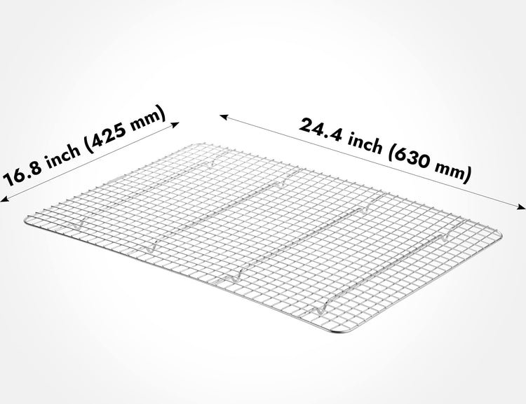 2 Pack 16.8" X 24.4" Chef Cooling Rack (2 Count)