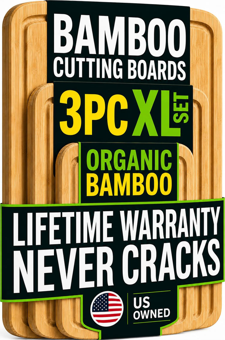 Luxury Wood Cutting Board 3 (3 Count)