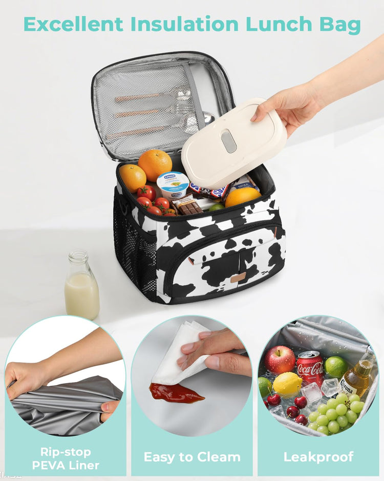 Lunch Box for Men Women Insulated Lunch Tote Cooler Bag Lunchbox