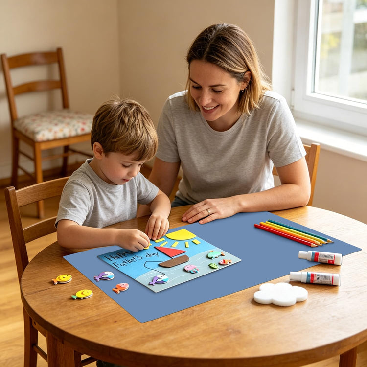 Extra Large Silicone Craft Mat for Kids