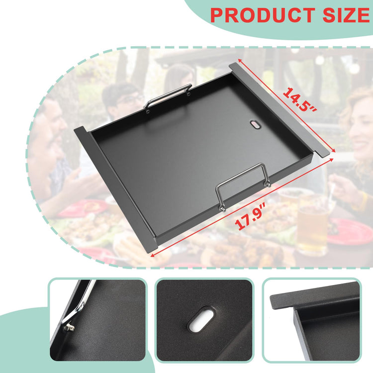 Half Size Griddle Insert for Blaze Grills 3 and 5 Burner Natural Gas Grill