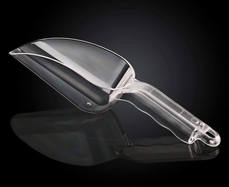 Commercial Grade Polycarbonate Plastic Utility Ice Scoop (12 Count)