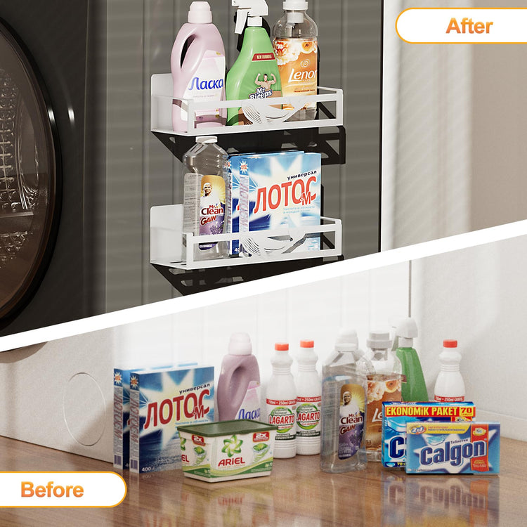 Magnetic Spice Rack for Refrigerator (4 Count)