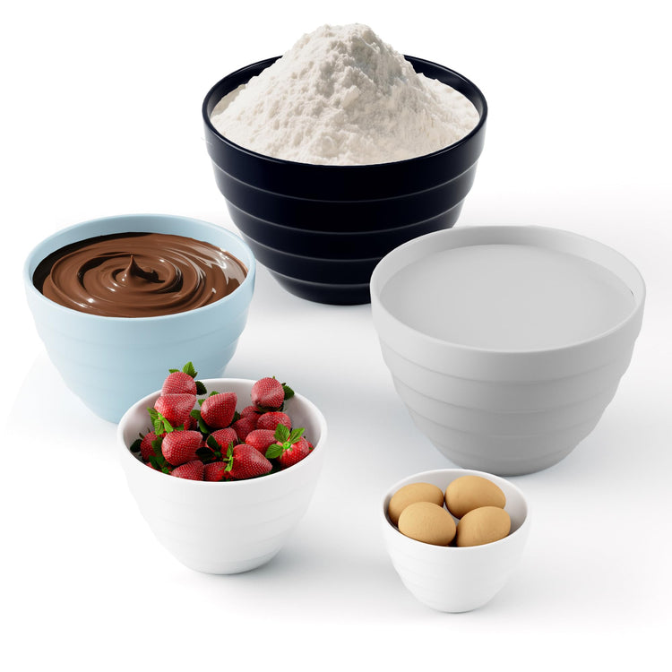 Mixing Bowls with Lids (5 Count)