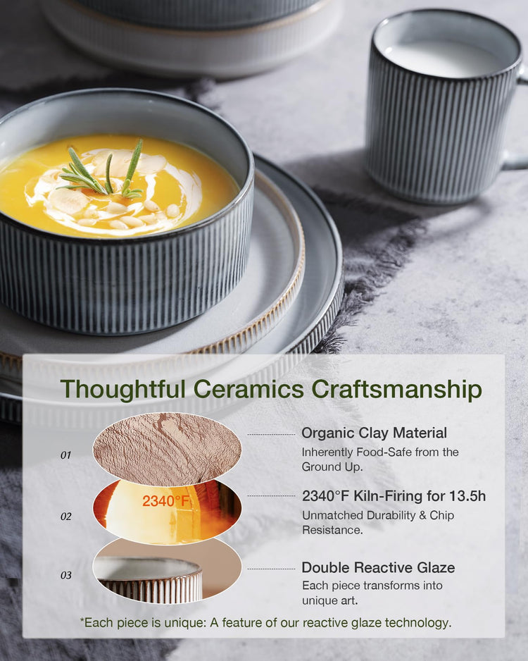 Star Stoneware Dinnerware Set (12 Count)