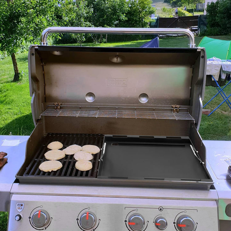 Griddle Inserts & Grate for Weber Genesis II 400 Series Grills