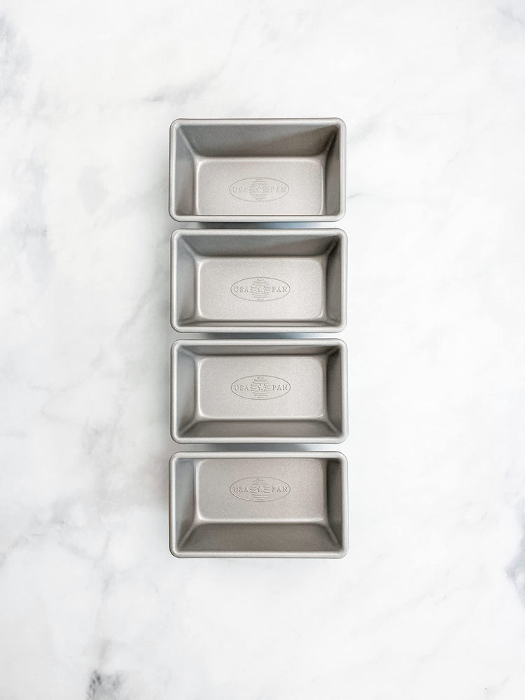 Bakeware Nonstick Mini Loaf Pan (4 Count)