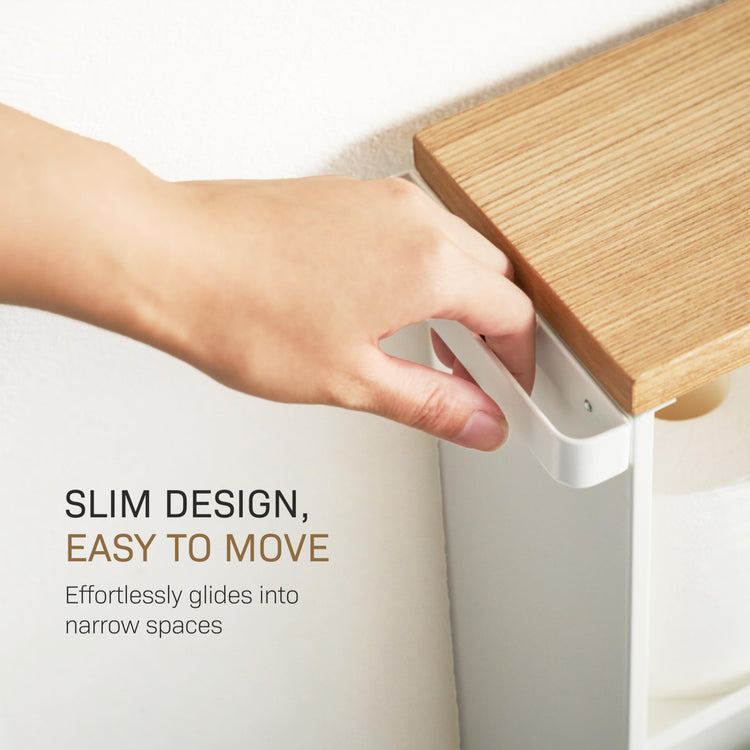 Home Slim Rolling Storage Cart