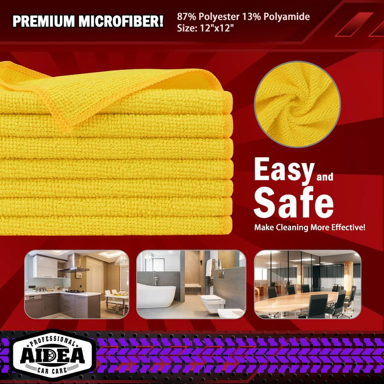 Microfiber Cleaning Cloth (20 Count)