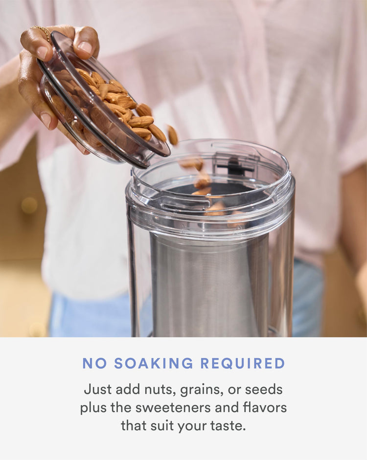 M1 - Plant-Milk Maker - Homemade oat and nut milk - Black