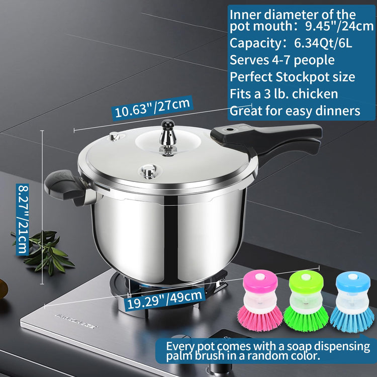 Stainless Steel Pressure Cooker
