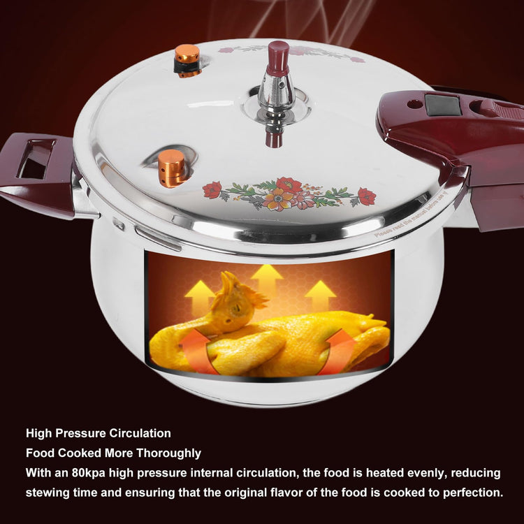 Stainless Steel Pressure Cooker 80KPA