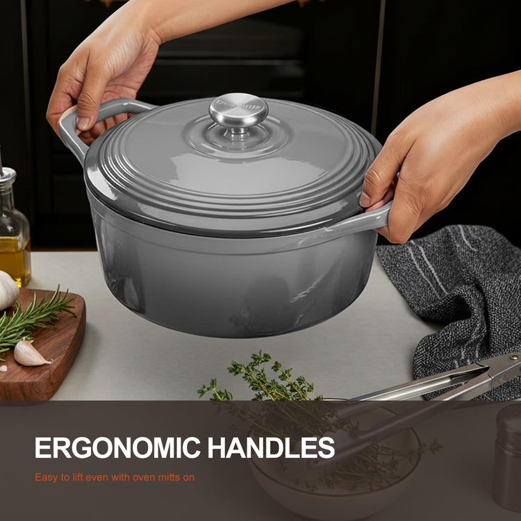 Enameled Cast Iron Dutch Oven
