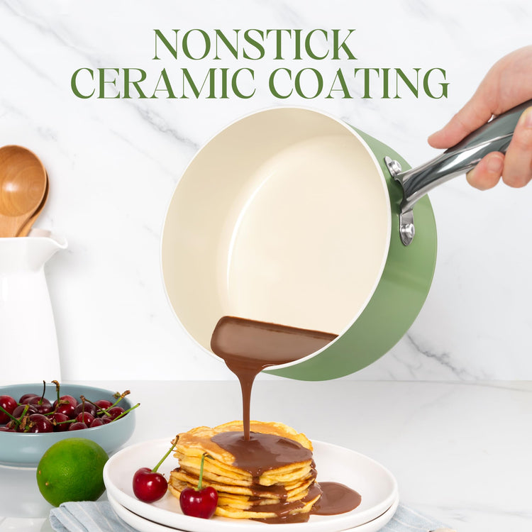 Sauce Pan with Lid (3 Count)