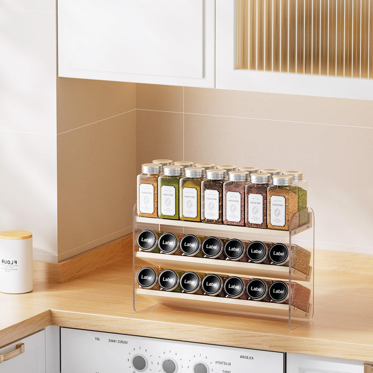 3 Tiered Spice Rack Organizer for Cabinet