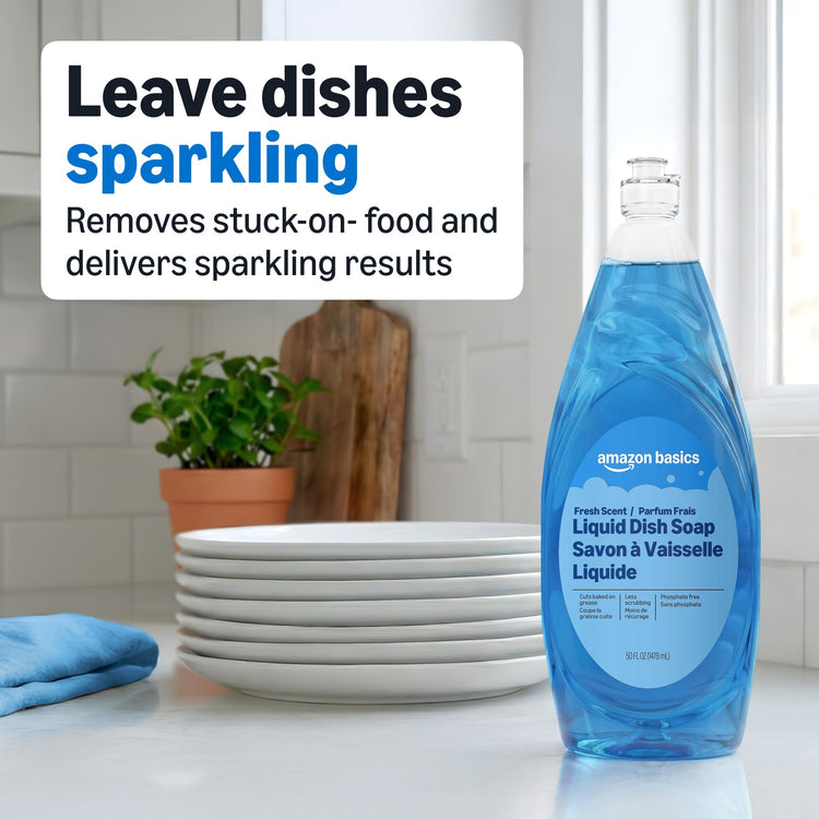 Dish Soap Fresh Scent (50 Fl Oz)