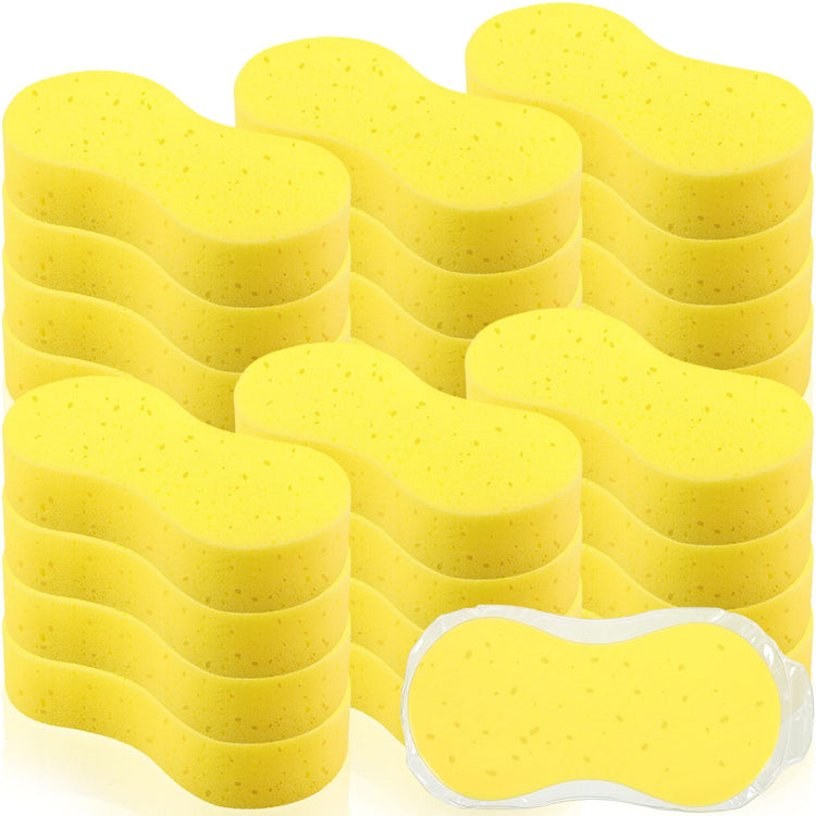 24 Pack Car Wash Sponges Large Sponges Bulk Big All (24 Count)