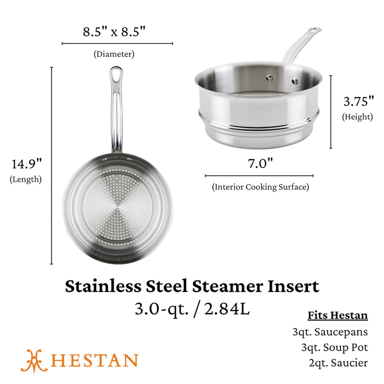 Provisions – 3-Quart Stainless Steel Steamer Insert