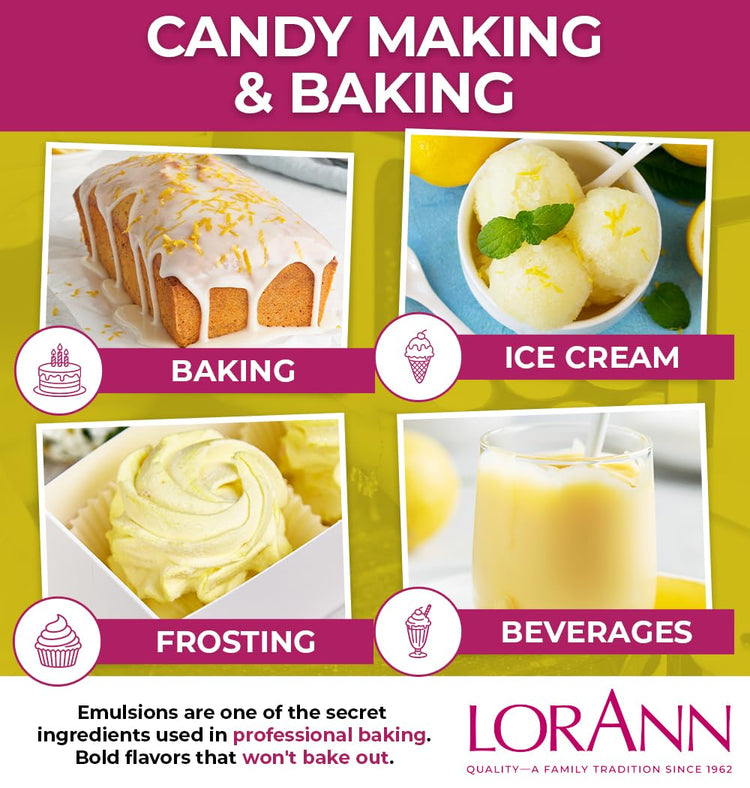 Lemon Bakery Emulsion (128 Fl Oz)