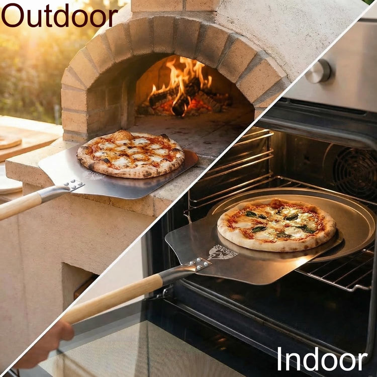 Pizza Peel 12" x 14" Aluminum Pizza Paddle