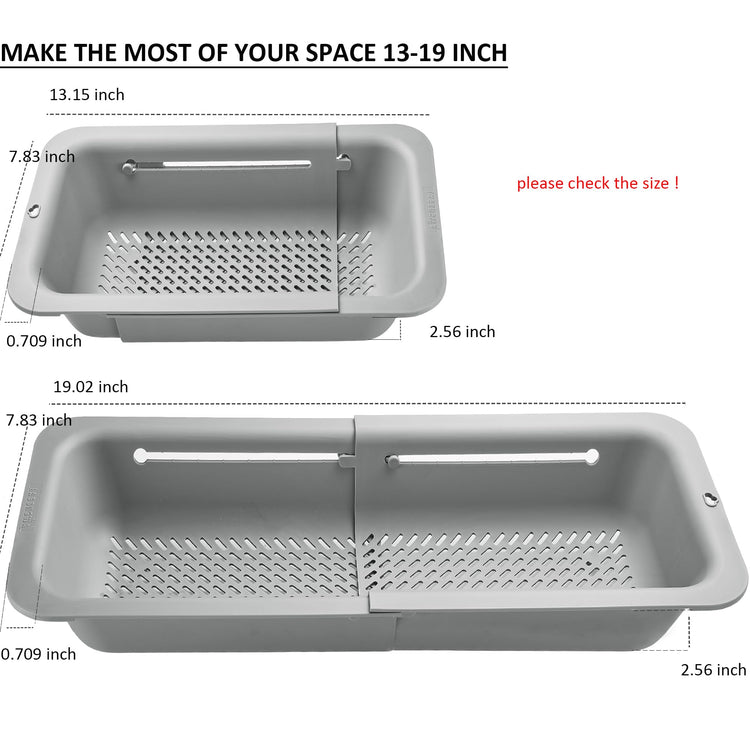 Collapsible Colander for Kitchen