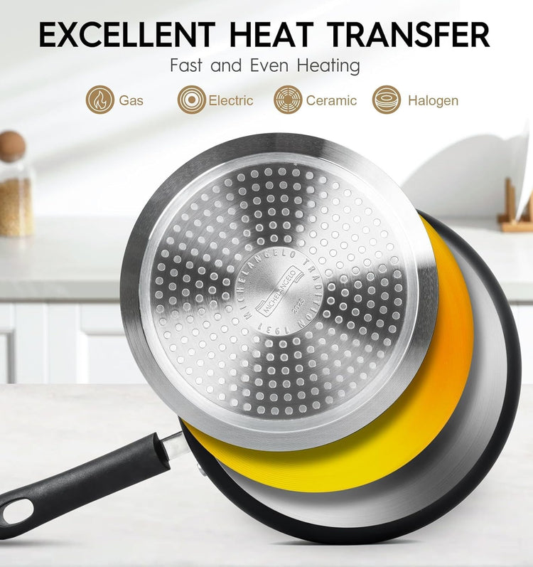 3 Quart Nonstick Sauce Pan with Lid
