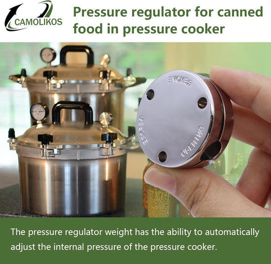 Pressure Regulator Weight Fits for All American Pressure Cooker Canner 10.5qt 15.5qt 21.5qt 25qt 30qt 41.5qt Part of the Automatic Pressure Control - Nestoria