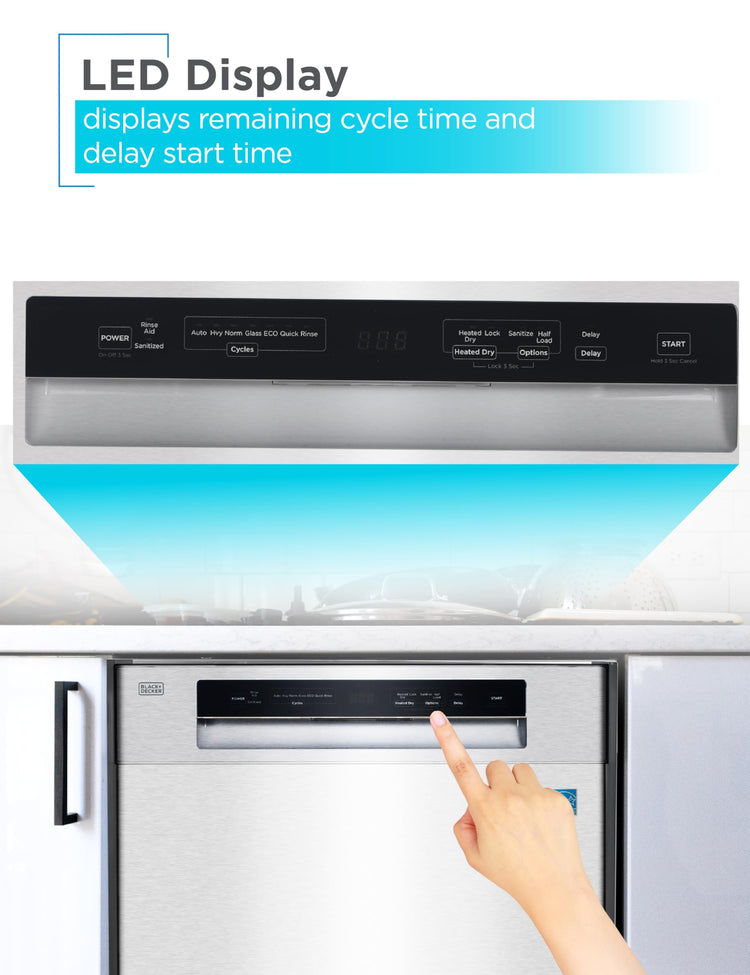 24" Built In Dishwasher