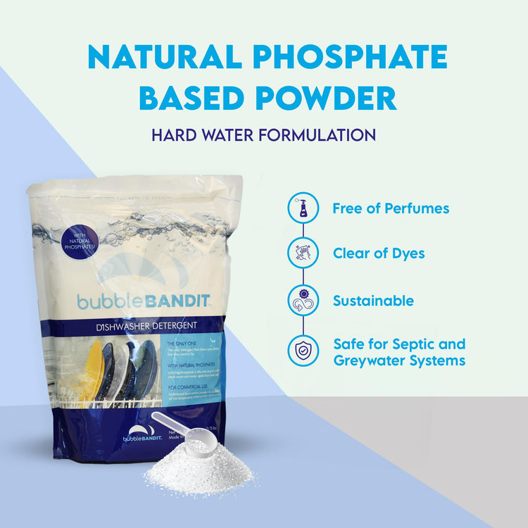 Dishwasher Powder Detergent with Phosphate (60 Ounce)
