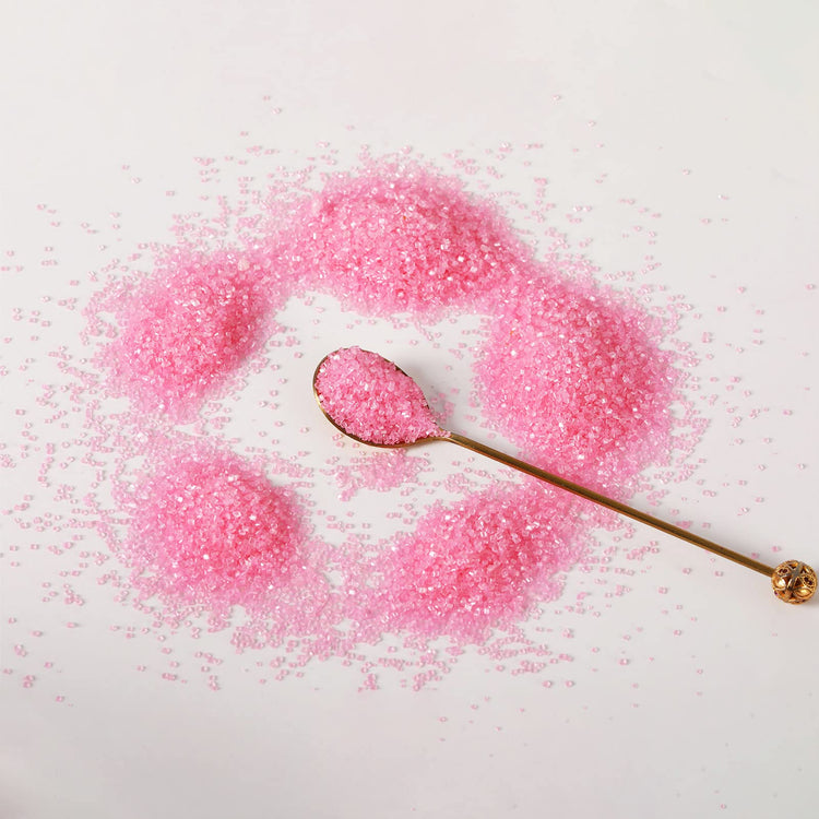 Pink Sanding Sugar Sprinkles (3 Ounce)