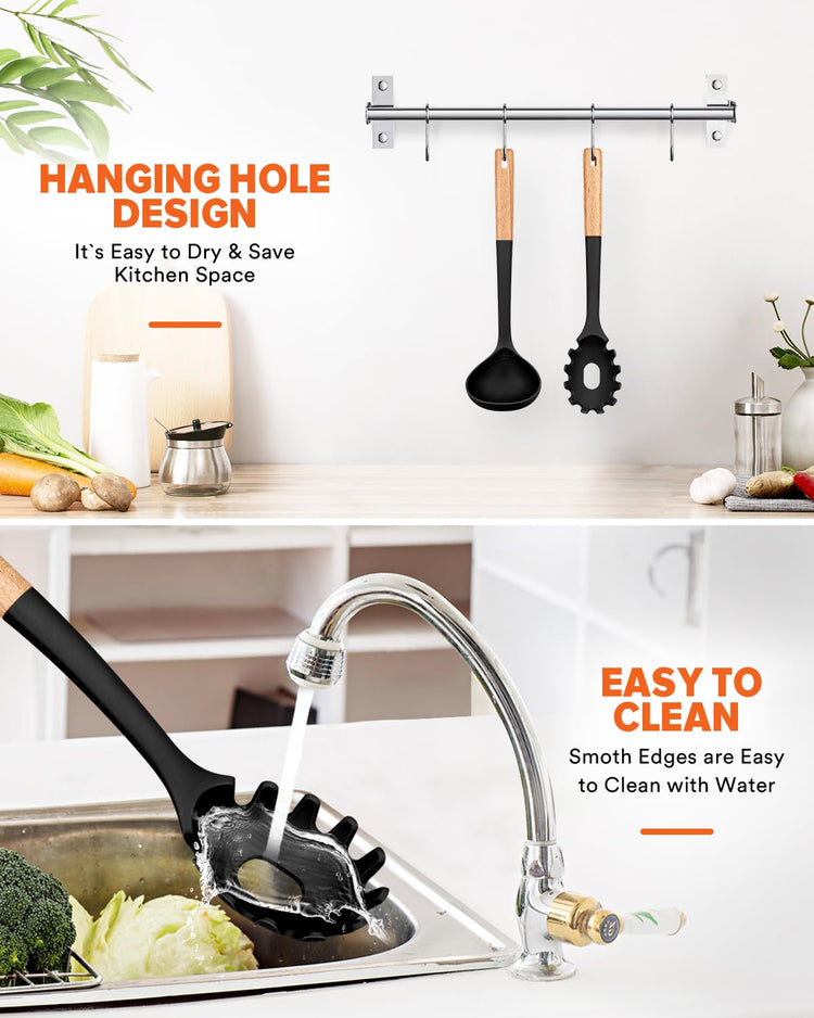 Kitchen Pasta Fork and Ladle Set (2 Count)