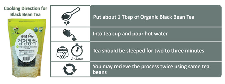 Organic Black Bean Tea (16 Ounce)