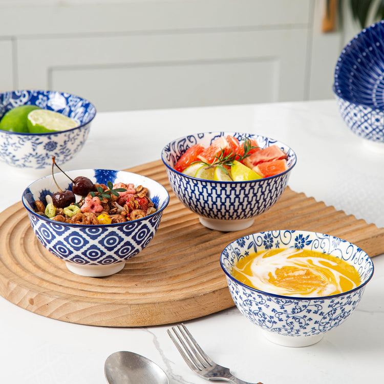 12 Oz Ceramic Dessert Bowls Set of 6 (6 Count)