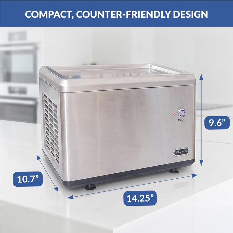 Rolled Ice Cream Maker with Compressor