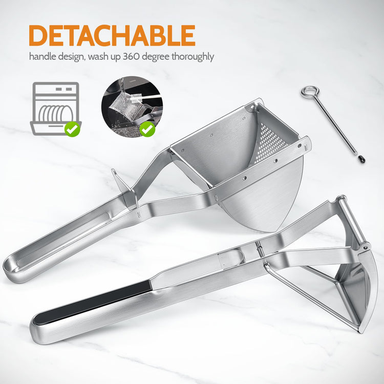 Potato Ricer Sopito Stainless Steel Potato Masher for Commercial and Home Use