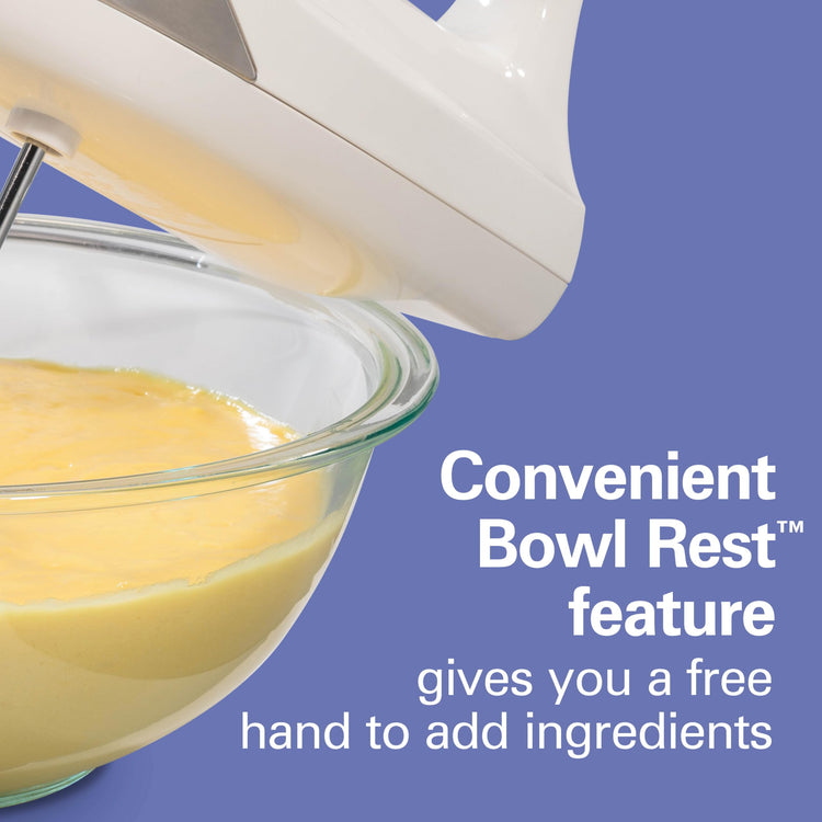 6 Speed Electric Hand Mixer With Easy Clean Beaters