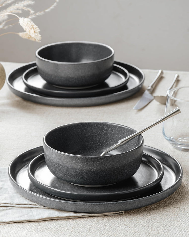 Milkyway 12 Piece Stoneware Dinnerware Set