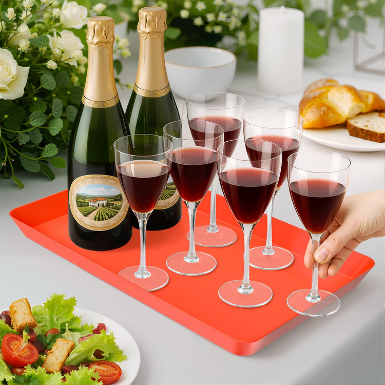 4 pcs Serving Tray for Entertaining (4 Count)