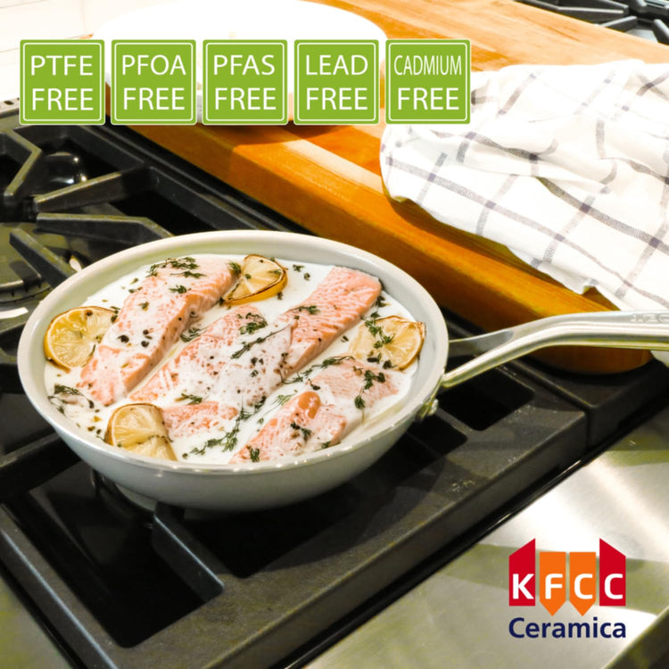 CeraTerra 8 inch Ceramic Frying Pan