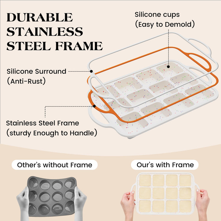 Mini Brownie Pan with Dividers