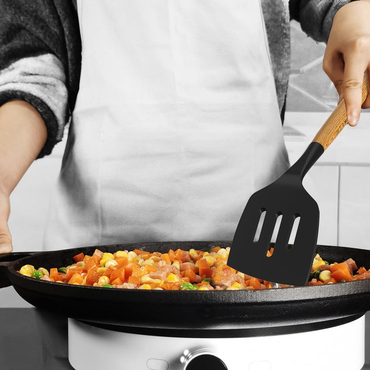 Silicone Cooking Utensils Kitchen Utensil Set (14 Count)