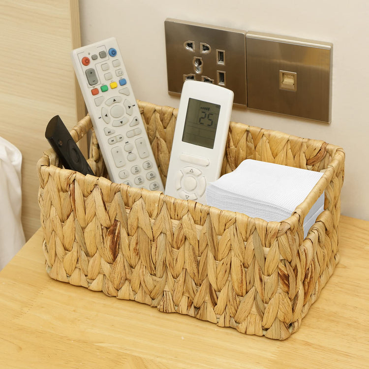Water Hyacinth Storage Baskets (2 Count)
