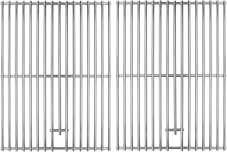 17" Grill Grates for Nexgrill 4-Burner 720-0830H 720-0783E Nexgrill Replacement Parts 5 Burner 720-0888N 720-0888 720-0697, Cooking Grate Grill Parts for Kenmore, Uniflame and More