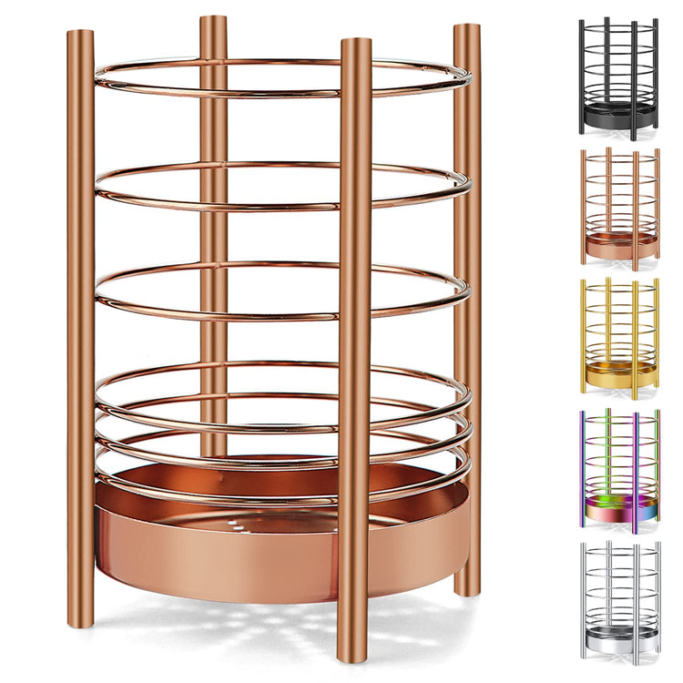 Copper Kitchen Utensil Holder for Kitchen Counter