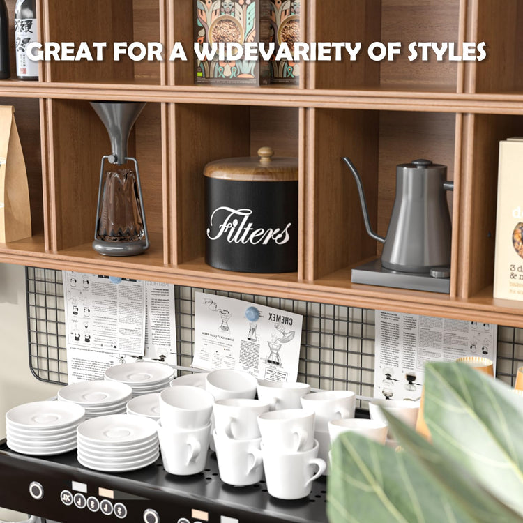 Wooden Coffee Filter Holder with Lid