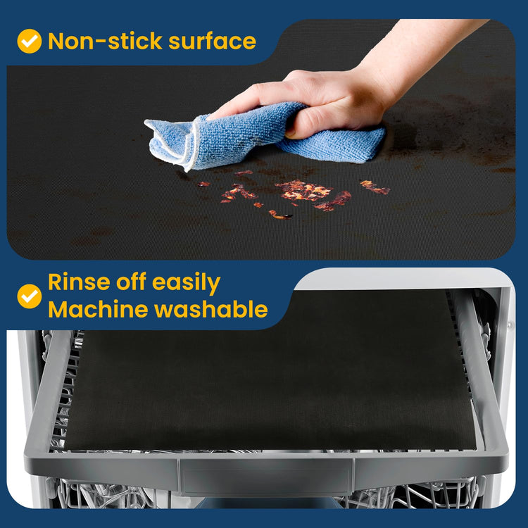 Oven Liners for Bottom of Electric Gas Oven (3 Count)